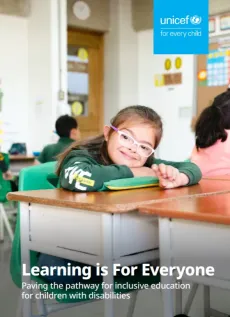 Learning is for everyone report cover.