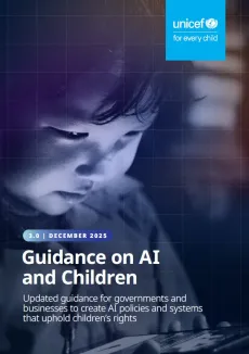 Guidance on AI and Children