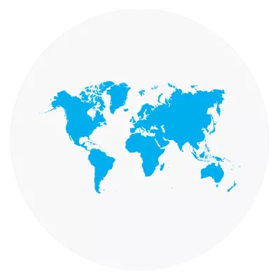 Map of the world