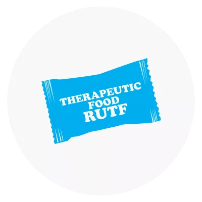 An icon of a packet of RUTF