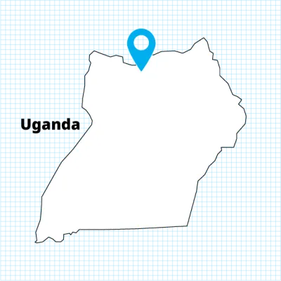 Uganda map