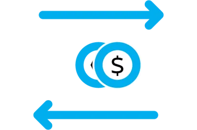crypto transfer icon