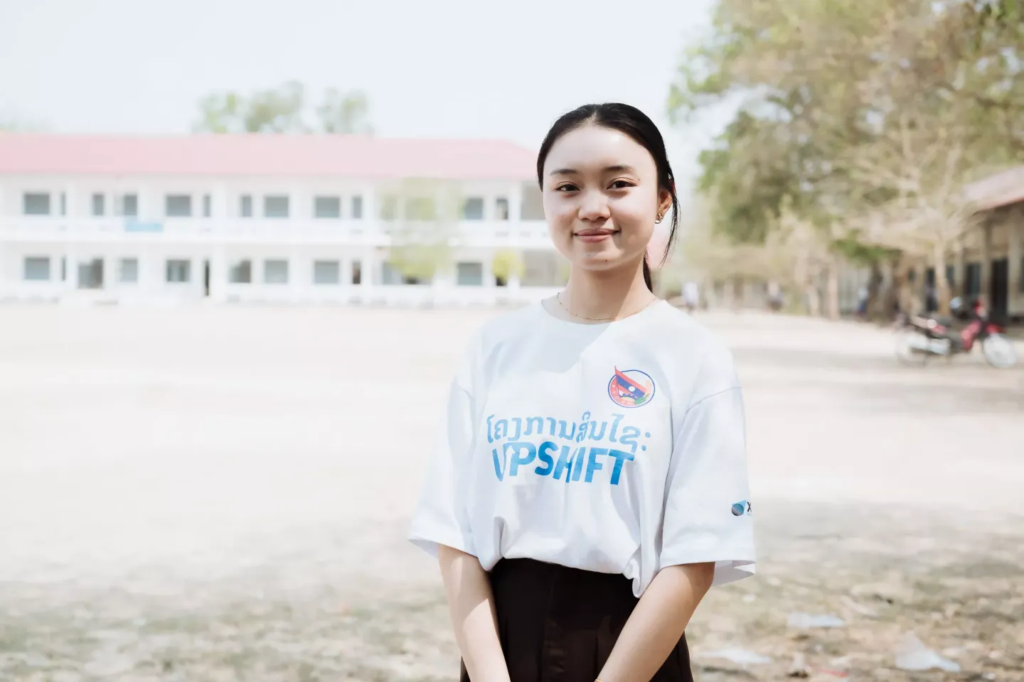 Girl posing for the camera