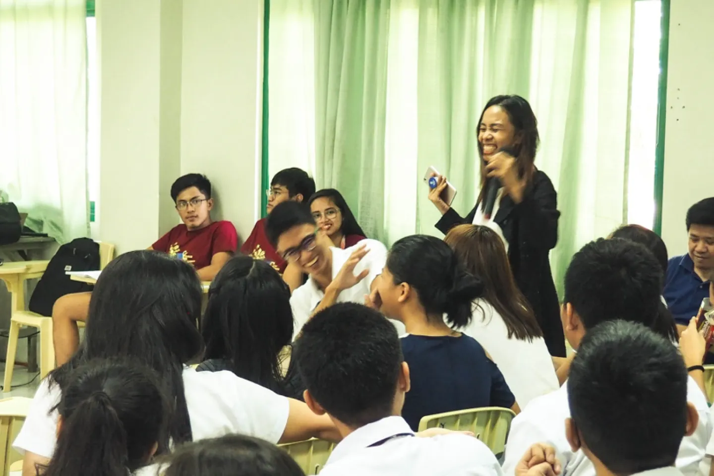 tock Knowledge goes to the University of the Philippines Rural High School to share the latest EdTech that most digitally savvy learners enjoy