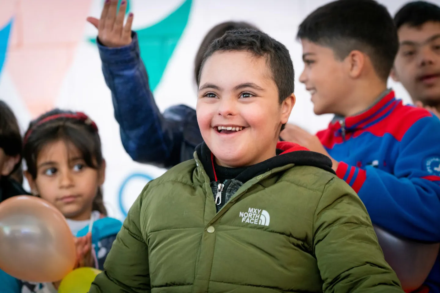 Children with disabilities, their parents and disability rights activists in Zarqa
