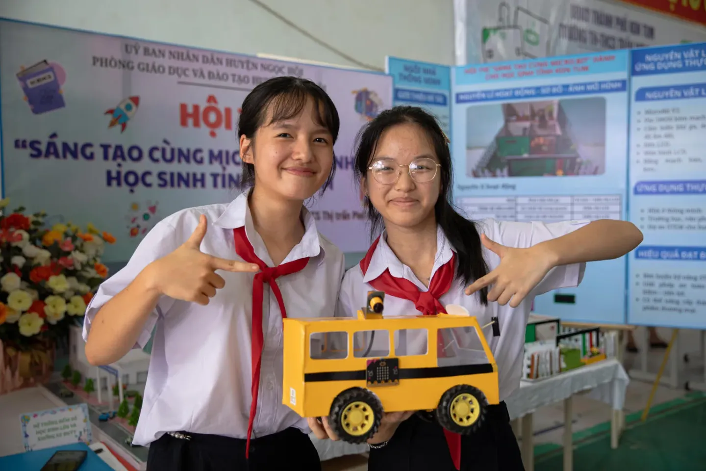 Students take part in the competition