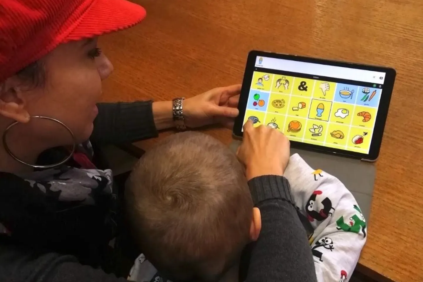 An open source mobile app, &ldquo;Cboard,&rdquo; developed by UNICEF Innovation Fund Graduate &ldquo;Cireha,&rdquo; is being introduced by UNICEF and partners to support young children with complex communication needs who otherwise may be left out of early childhood education services. 