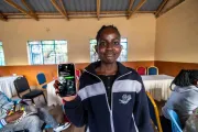 A group in Kenya using blockchain based cash assistance solution