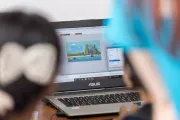 a computer screen