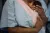 Alfonso Winega Astorga Hernandez holds his 11-day-old baby Eliette Lozano Hurtado against his skin at the Instituto Nacional de Perinatología (INPER) hospital, in Mexico City, Mexico