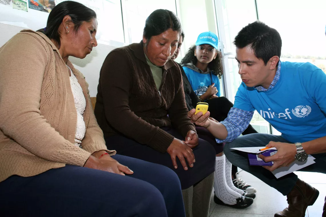 Jaime Archundia, UNICEF Mexico Innovation Lab Lead during the pilot program period. 