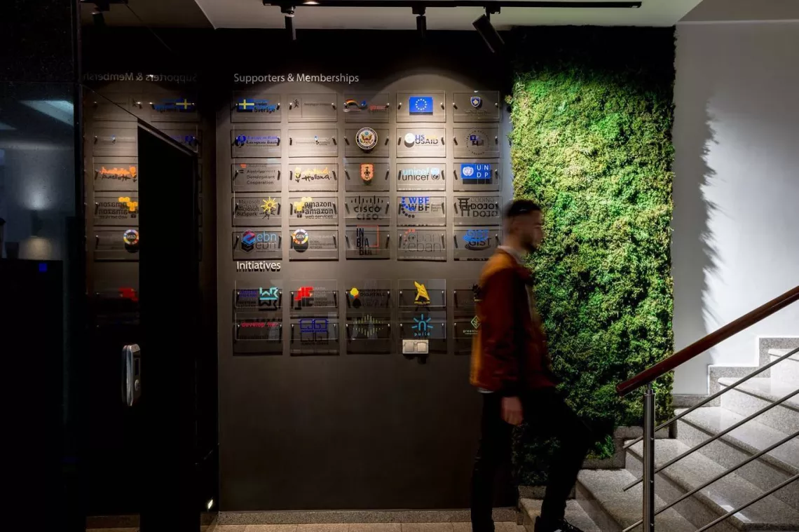 Te Pema vertical garden