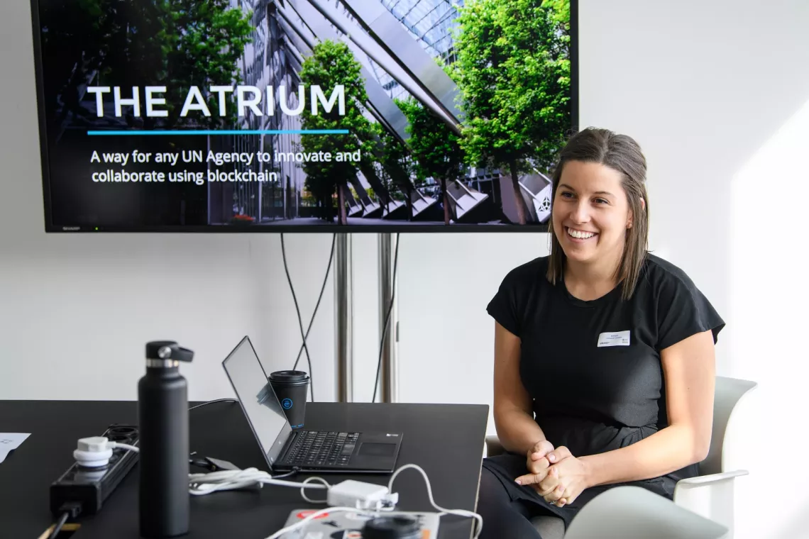 UNICEF Innovation Blockchain Lead, Christina Lomazzo