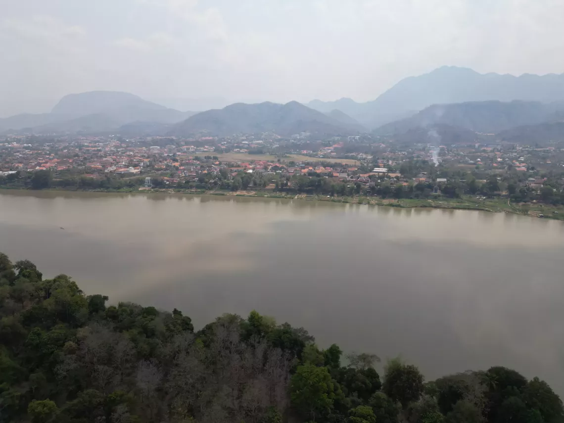 river in Laos