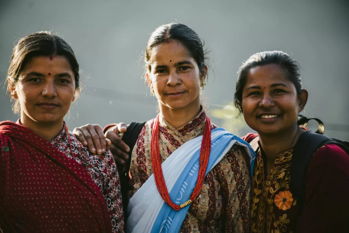 Tulsi Neupane, Female Community Health Volunteer (FCHV) in Gairi Bisaura, has been fighting pneumonia for 15 years. She is well respected by her neighbors because she has helped saving the life of their children.