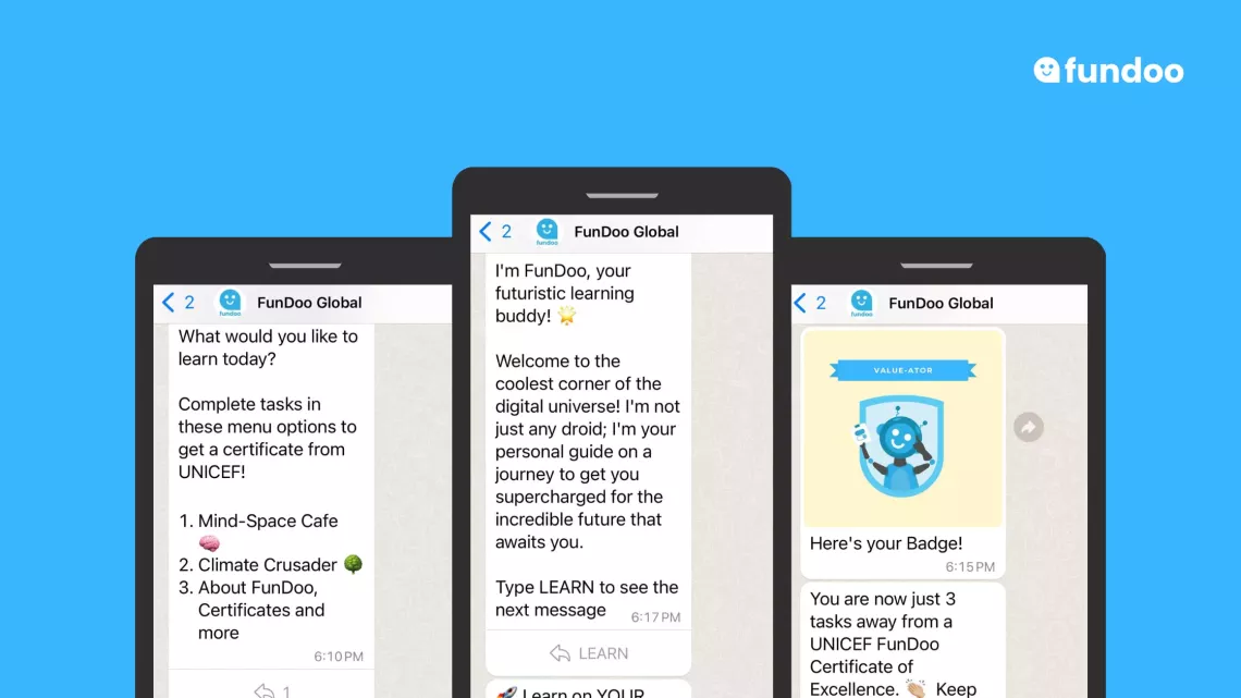 View of how Fundoo looks visually