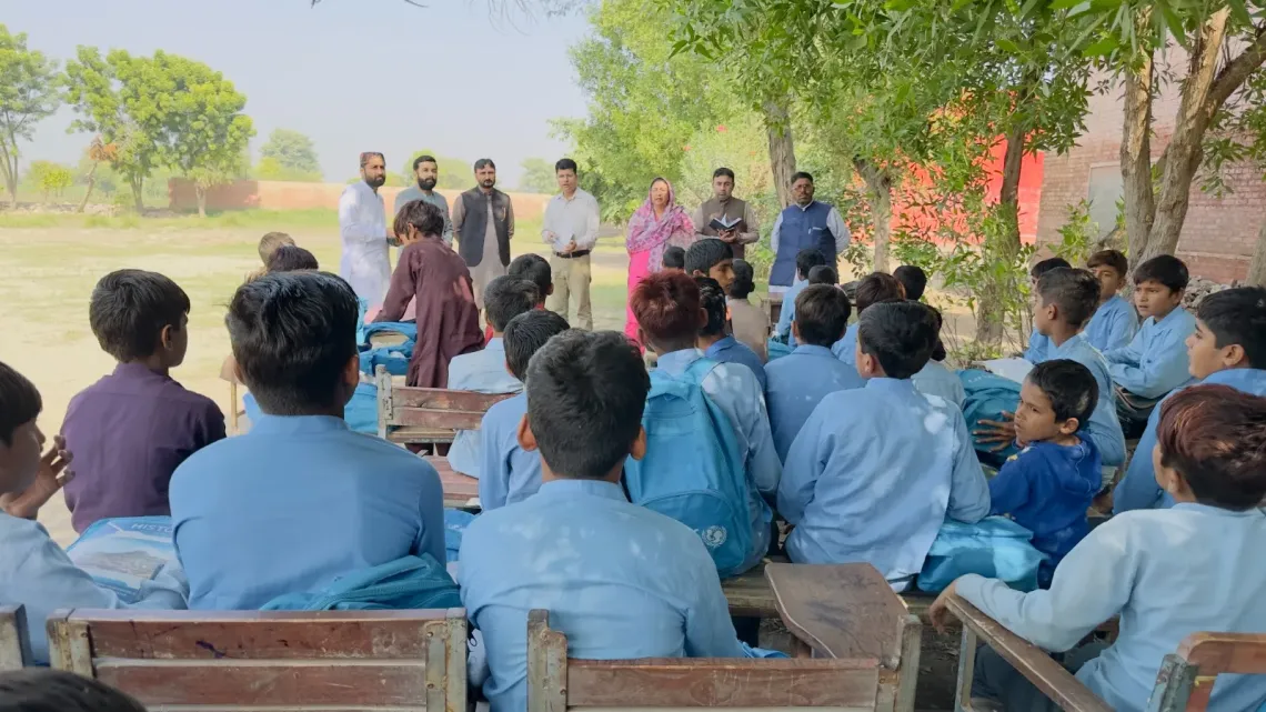 Engagement of Youth and teachers in Punjab Pakistan