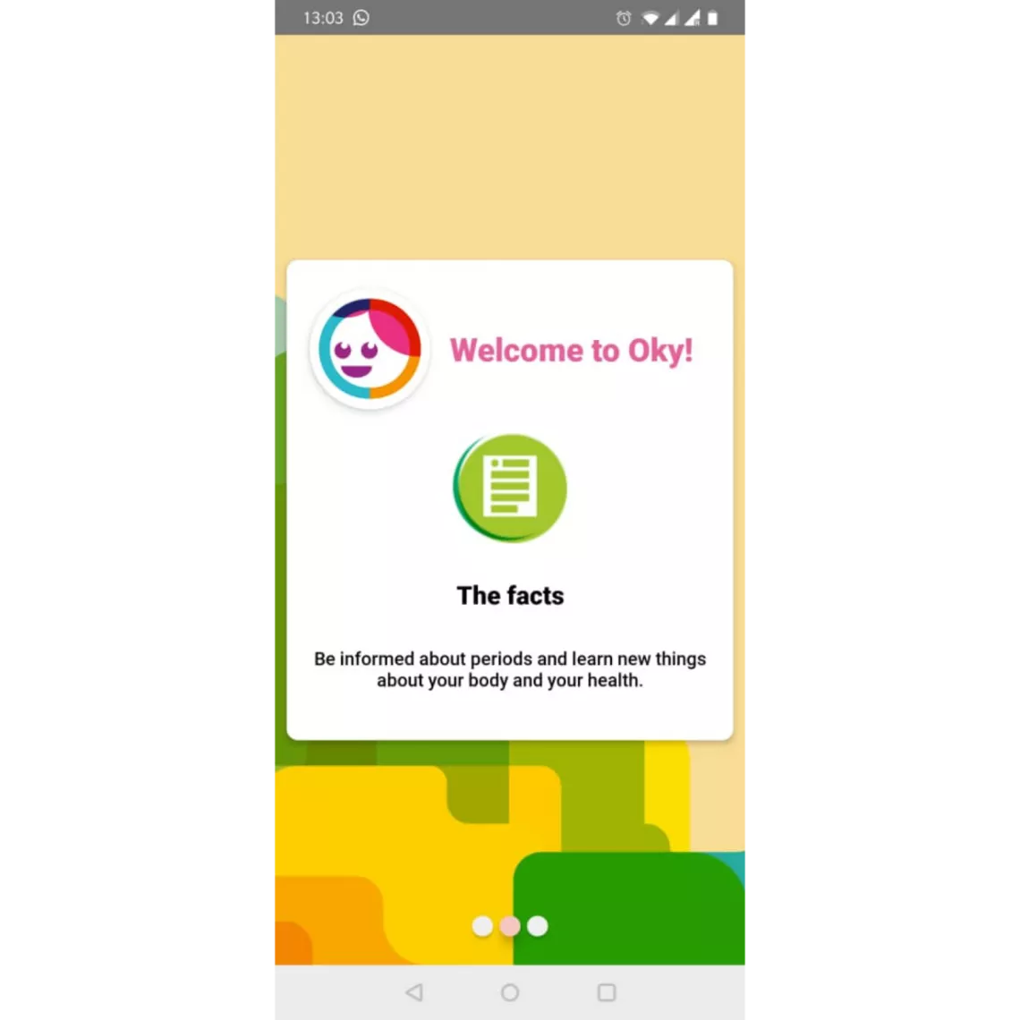 Oky screenshot 1