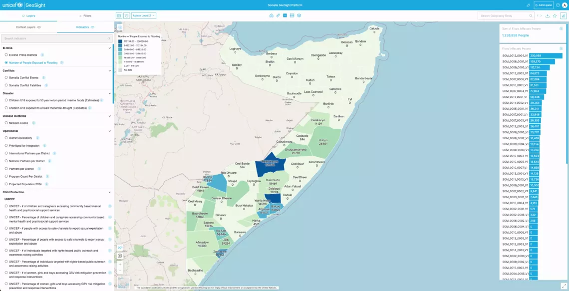 Map of Somalia