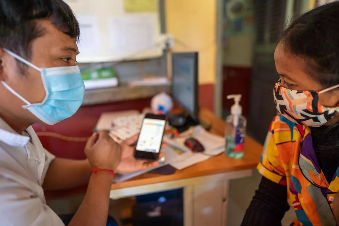 Andong Meas health center, in Lom village, Malik commune, Andong Meas district, Ratanakiri province, Cambodia.
