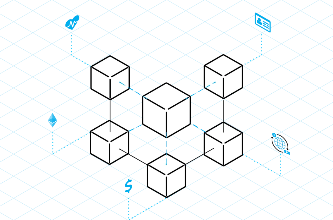 blockchain graphic