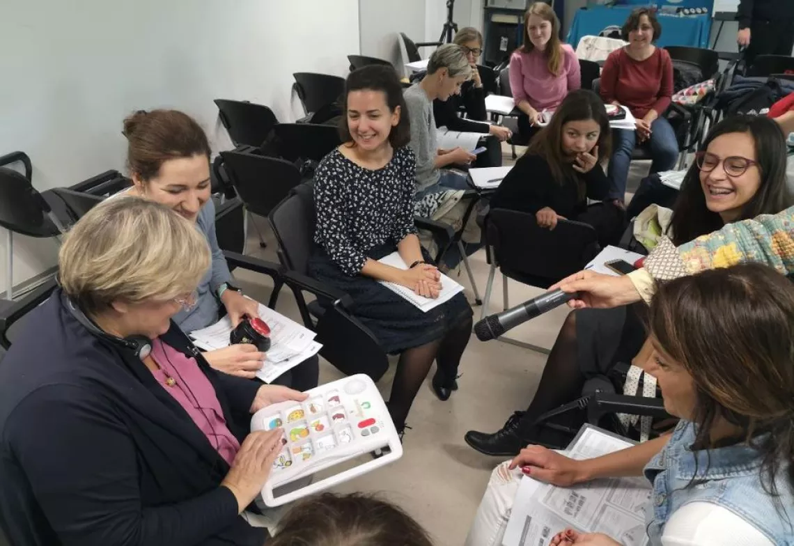 UNICEF’s Regional office for Europe and Central Asia has been piloting a joint initiative to bring affordable Assistive Technology for Augmentative and Alternative Communication (AAC) in Croatia, Montenegro and Serbia.