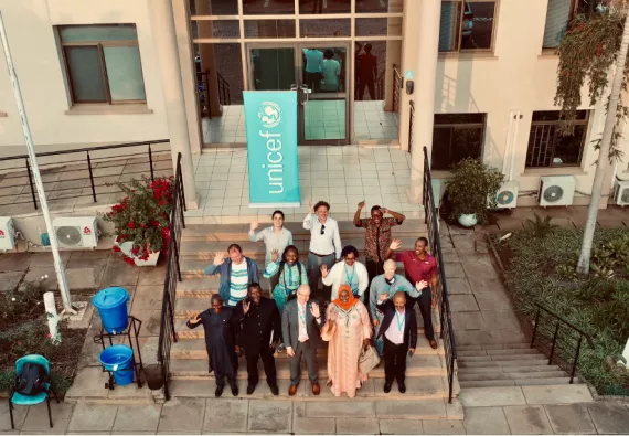 The UNICEF Nigerien Delegation was welcomed in Malawi for a South-to-South learning exchange