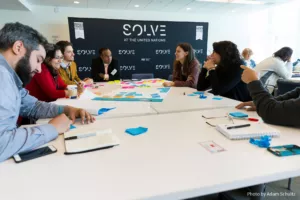 Working on Presentations at the MIT Solve Challenge