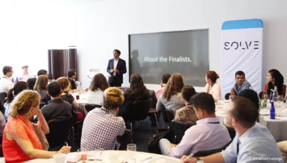 Presentations at the MIT Solve Challenge