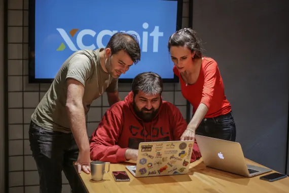 members of xcapit blockchain team