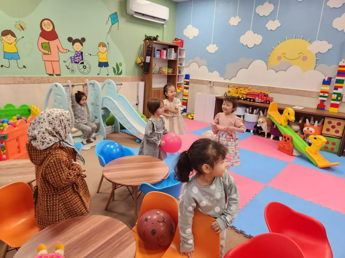 Child Friendly Space in Mashhad