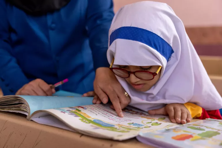 A child with disability.