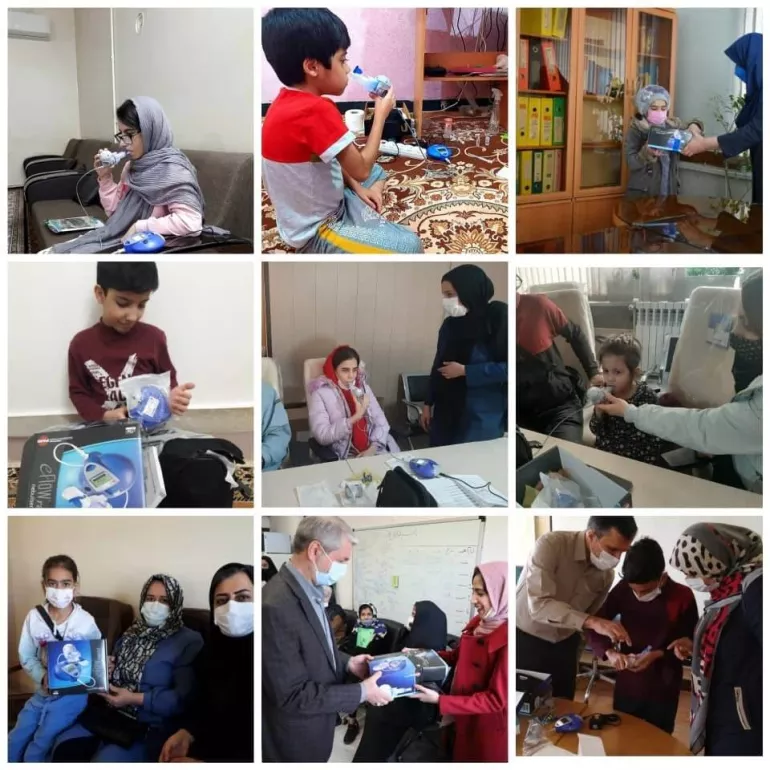 UNICEF procured nebulizers for children suffering from Cystic Fibrosis in Iran