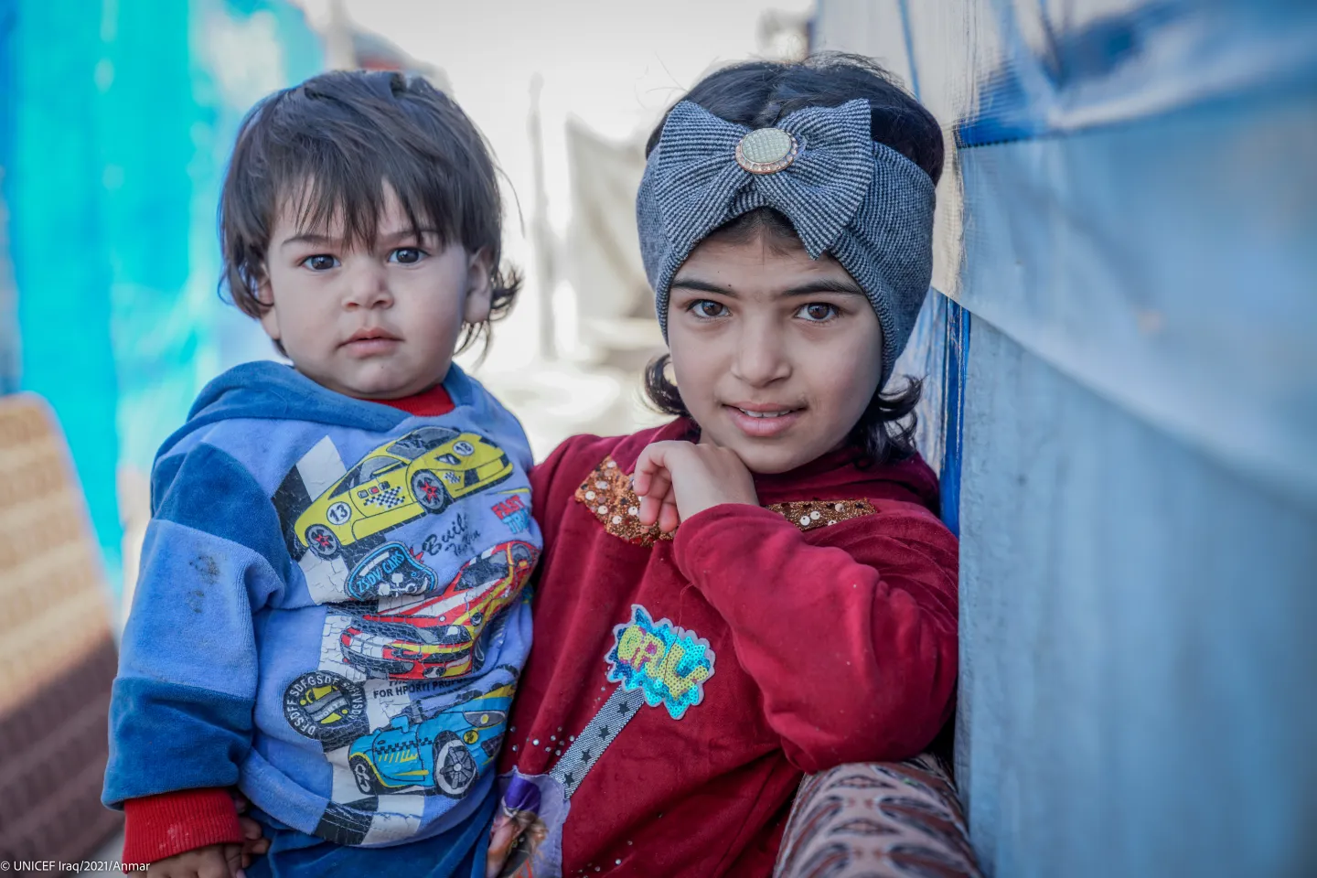 Baharka camp for displacements people in Erbil - North Iraq