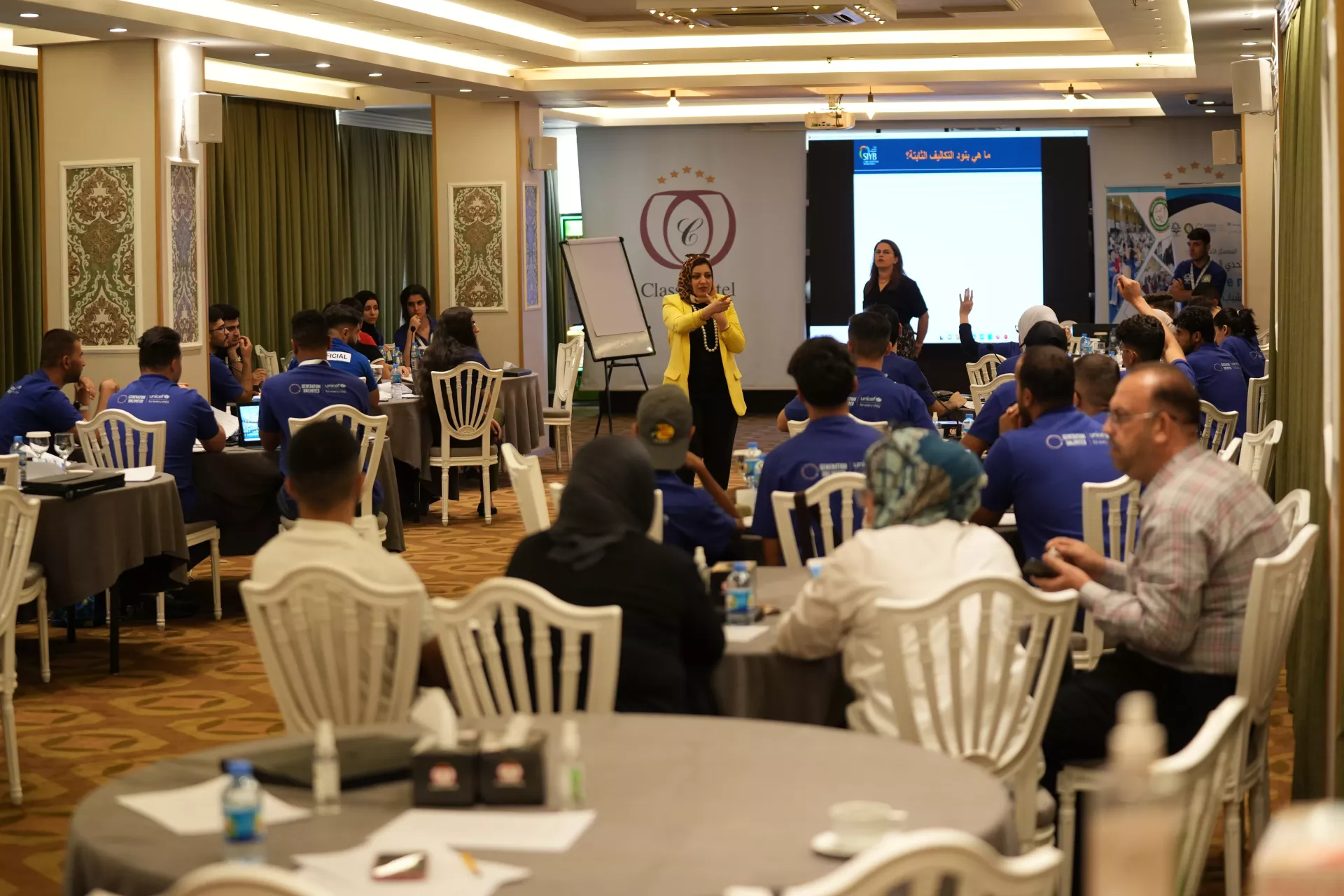 UNICEF jointly with the Ministry of Youth and Sports and NGO implemented partner supported a 5-days bootcamp for 10 selected teams to learn how to develop their entrepreneurial ideas