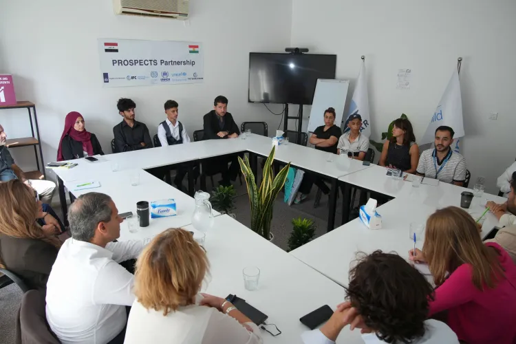 PROSPECT partners meet and hear from refugees, displaced families and host communities in Erbil