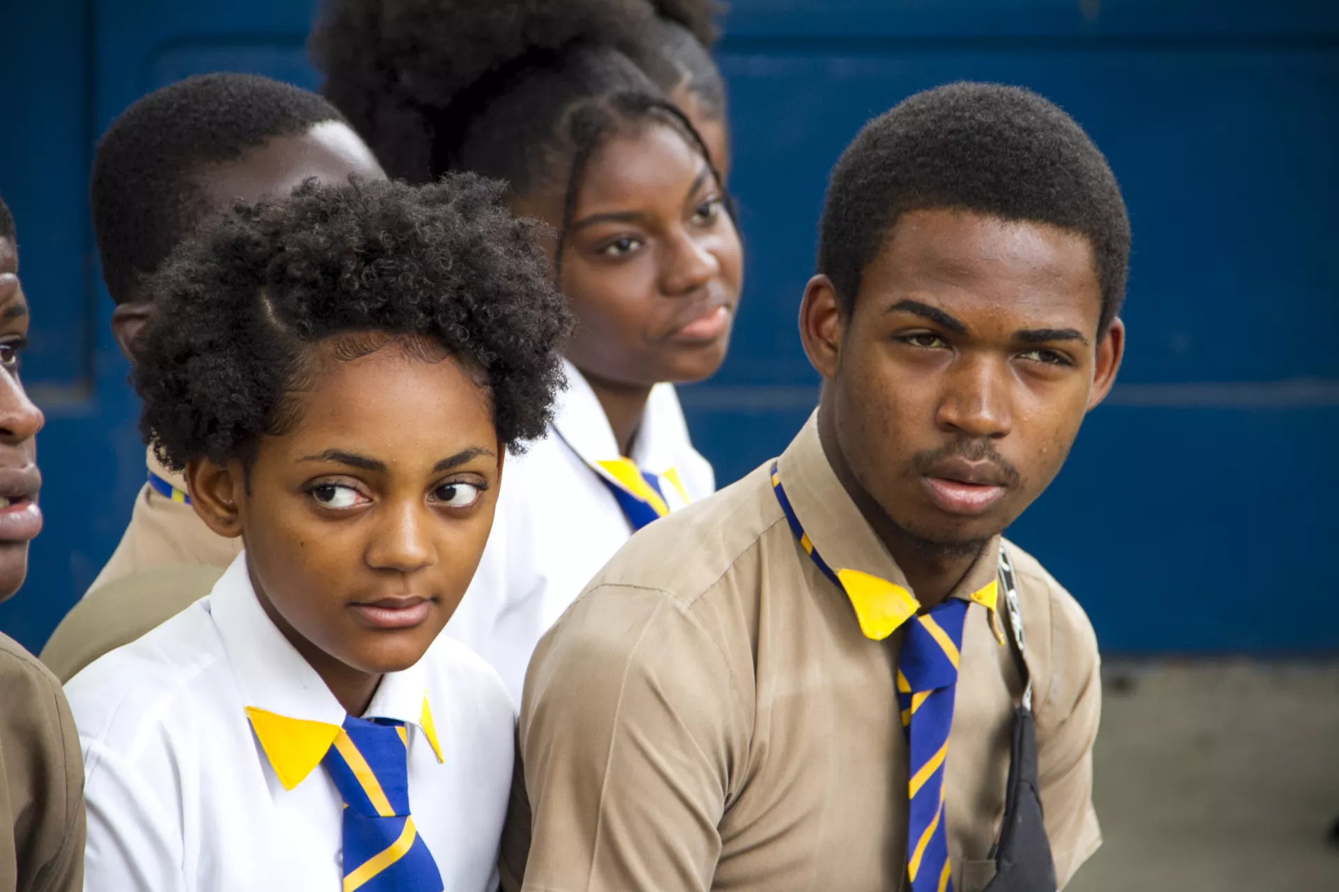 Jonathan Grant High School students