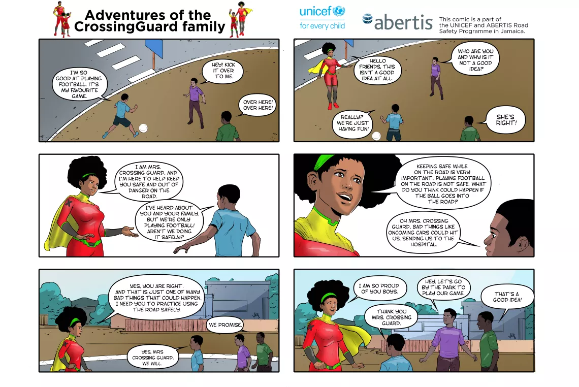 Road Safety Comic - page 2