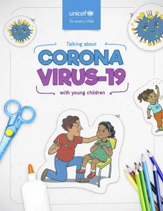 Guide Talking about Coronavirus-19 with young children cover