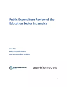 Public Expenditure Review of the Education Sector in Jamaica