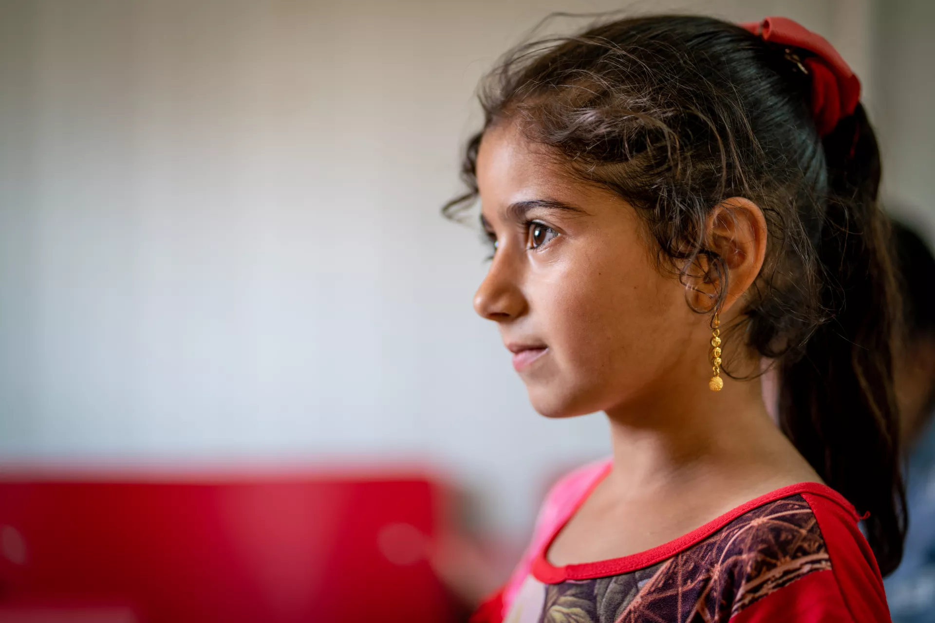 A young girl in a Makani Centre