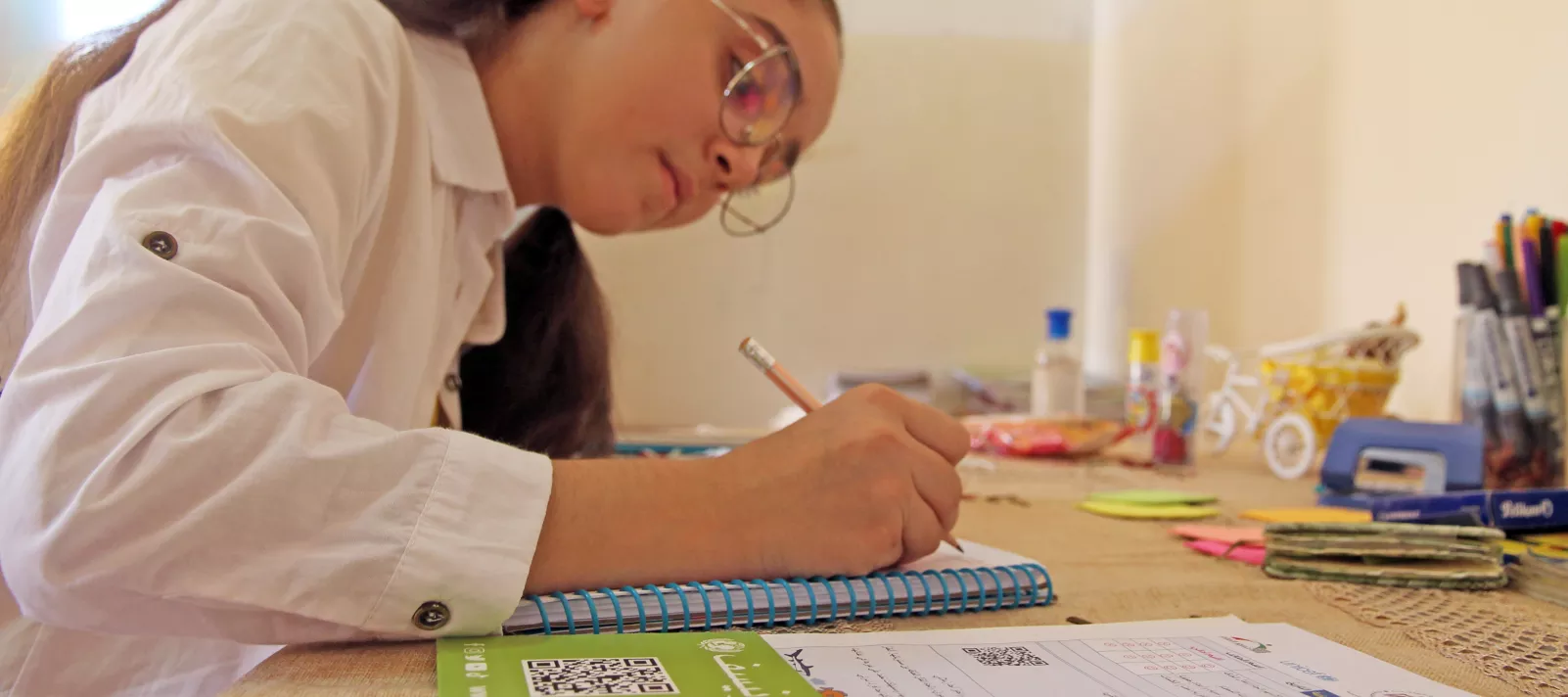 Girl Studying