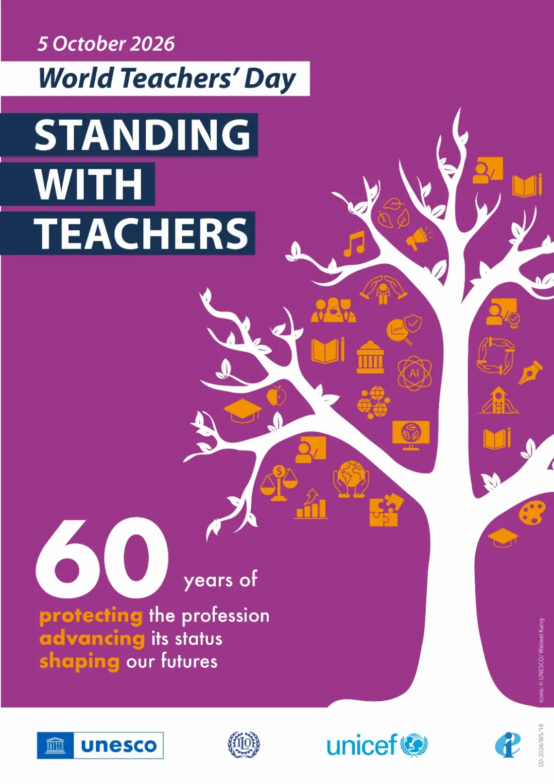 World Teachers' Day design 