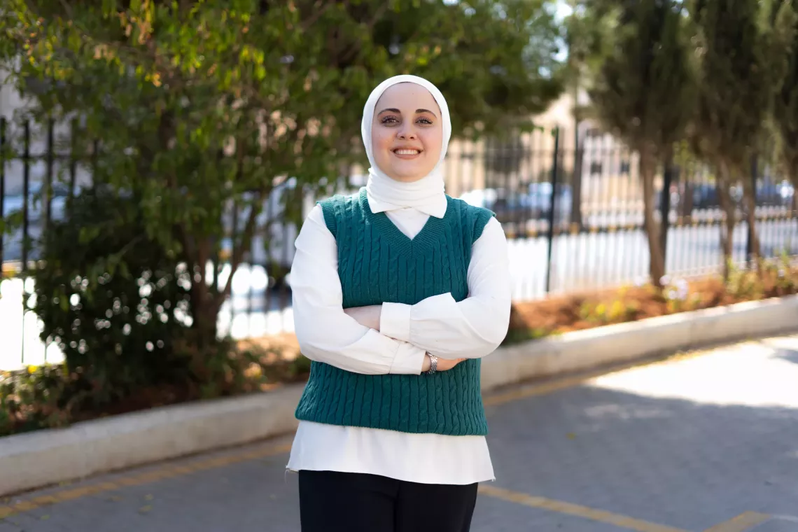 Malak, from the youth delegation