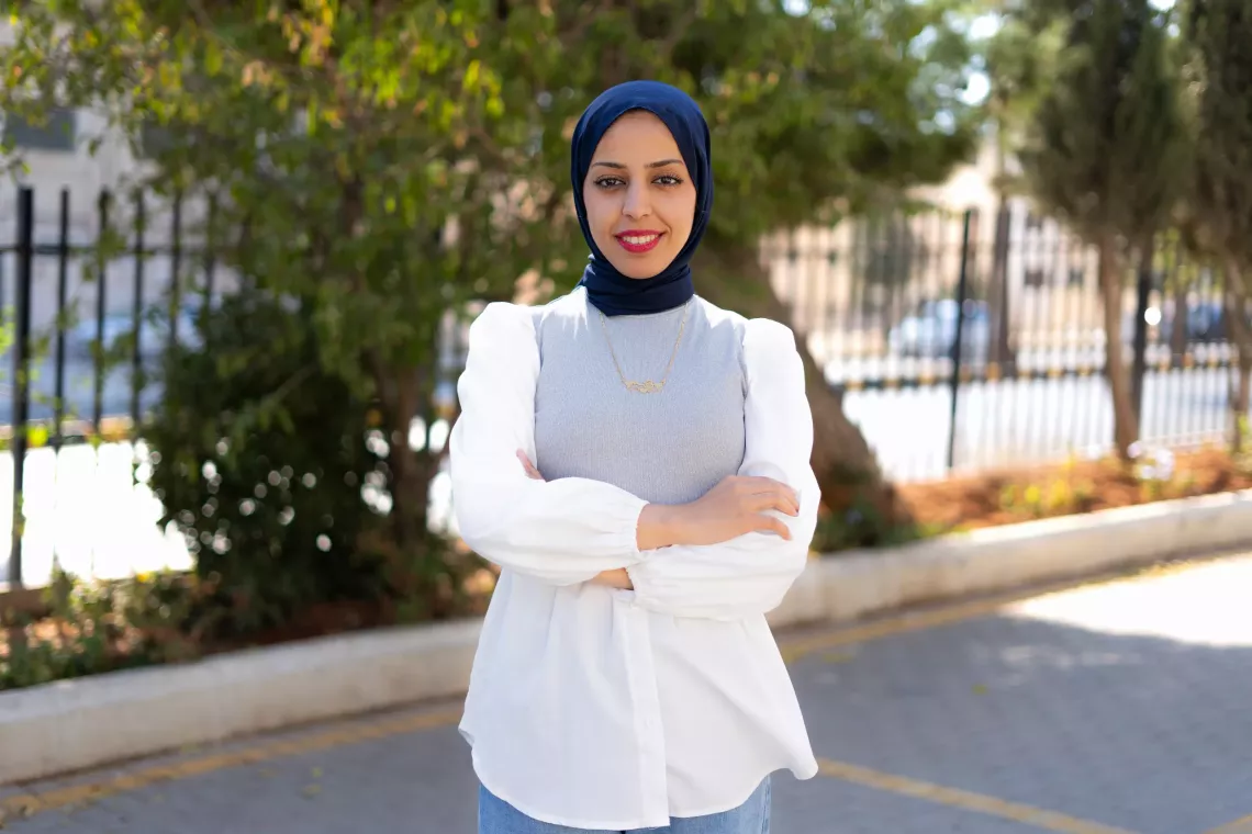 Farah, from the youth delegation