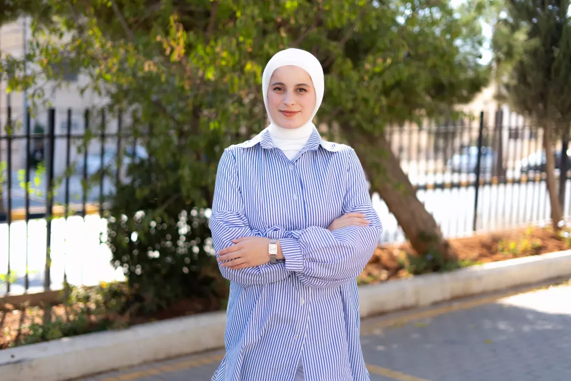 Alaa, from the youth delegation