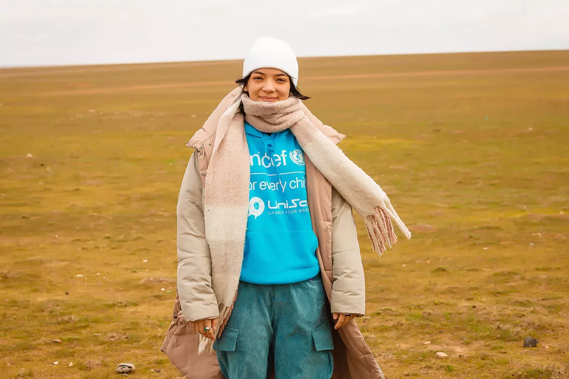Участница программы UniSat из Узбекистана