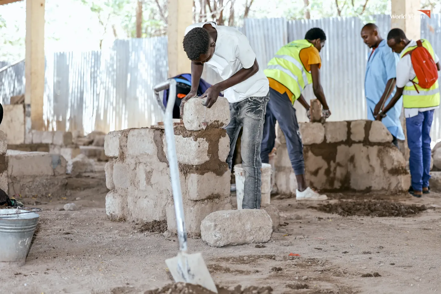 Masonry in Kakuma