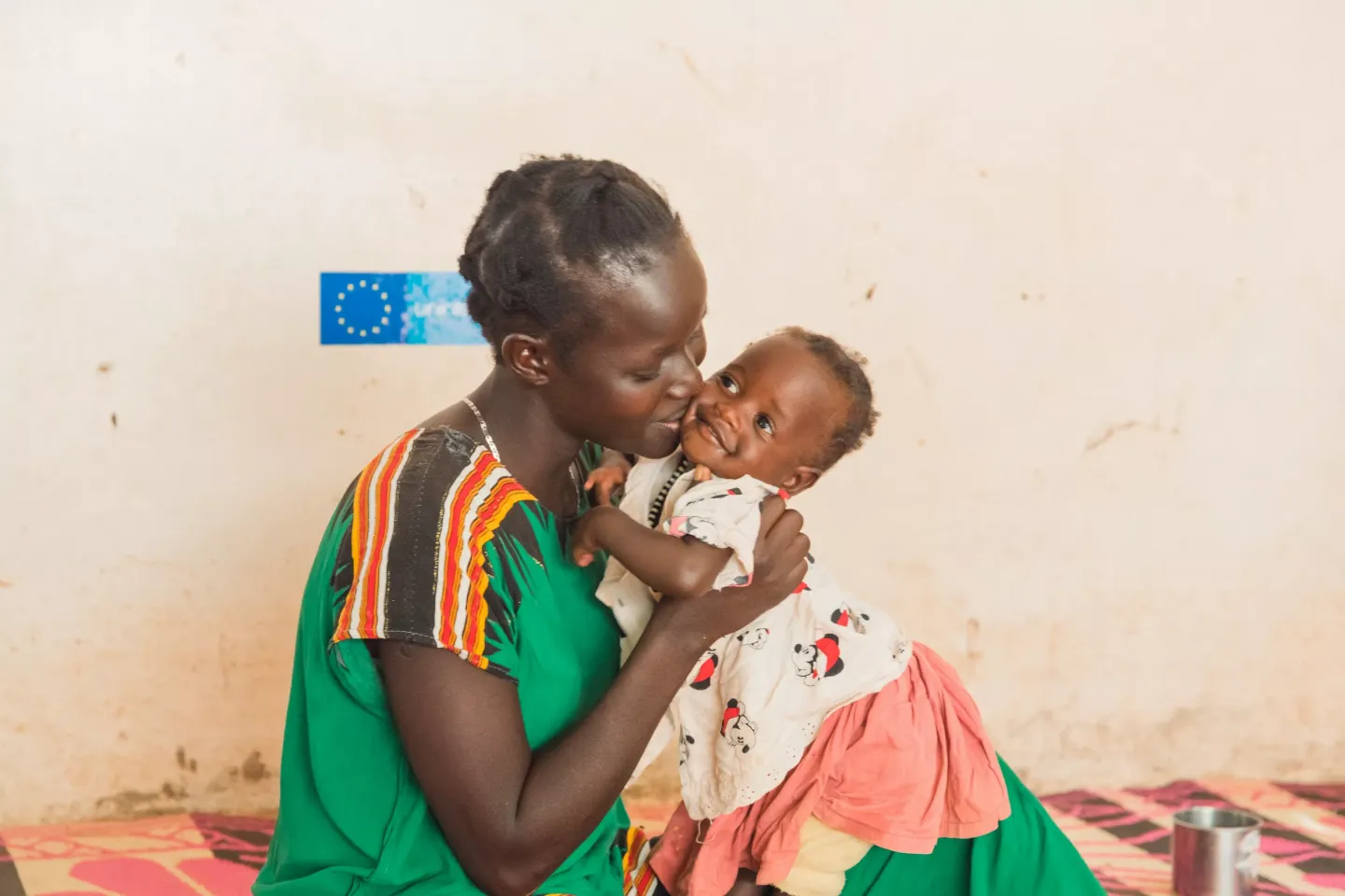 Sabina Naboi with her daughter Analia Wally