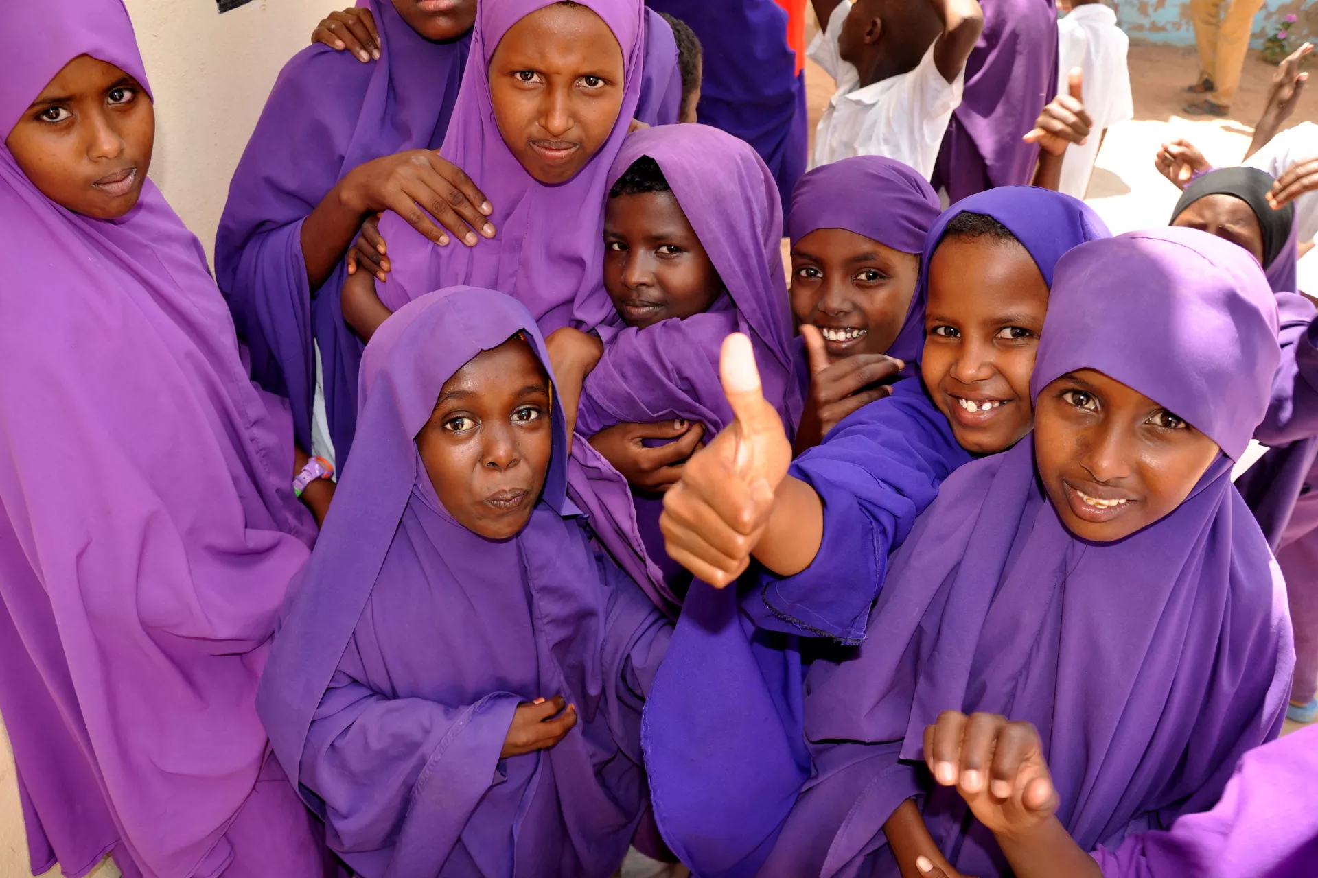 Girls in Turkana